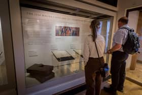 A previous Magna Carter and the Forest Charters exhibition at Durham Cathedral. Photo by David Wood