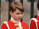 Prince George ahead of the coronation ceremony of King Charles III and Queen Camilla at Westminster Abbey.