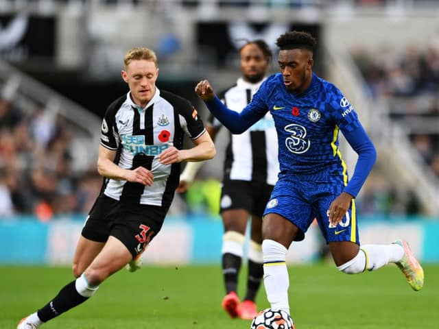 Interest in Chelsea winger Callum Hudson-Odoi has reportedly 'intensified'  (Photo by Stu Forster/Getty Images)