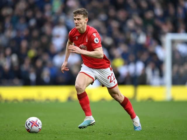 Ryan Yates of Nottingham Forest (Photo by Justin Setterfield/Getty Images)