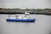 The Shields Ferry on the River Tyne.