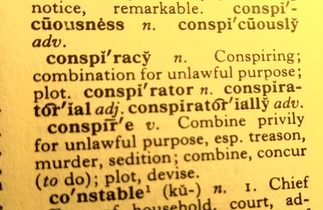 We shouldn't laugh at conspiracy "theorists", but we do anyway.