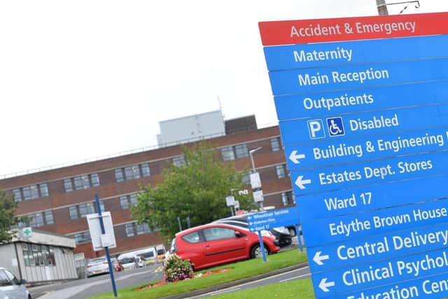The offences took place at South Tyneside District Hospital.