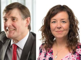 James Ramsbotham and Louise Hunter