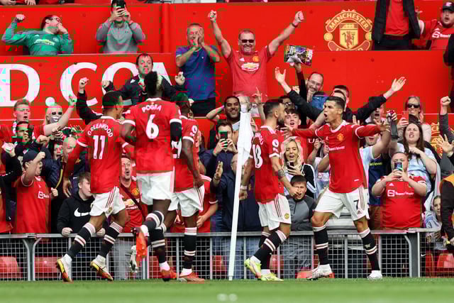 Finishing as runners-up seems a long way off for Man United at the moment after Sunday’s 5-0 defeat to Liverpool.