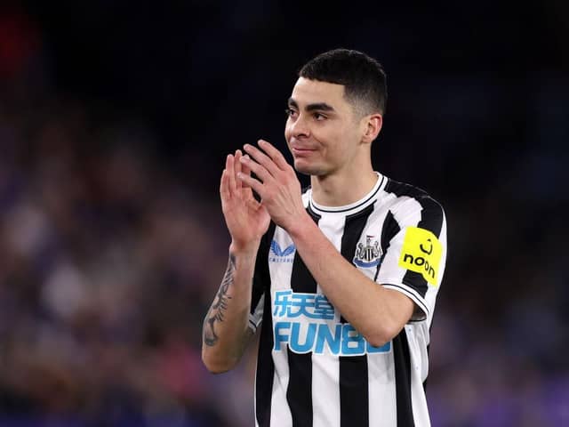 John Barnes believes Darwin Nunez can learn from Miguel Almiron's transformation at Newcastle United  (Photo by Nathan Stirk/Getty Images)