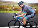 Ronnie Peet during the ride.