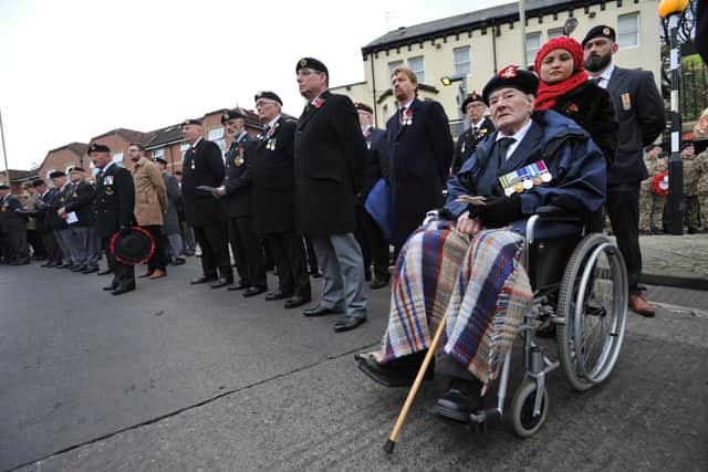 Previous Remembrance commemorations in South Tyneside.