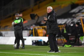 Steve Bruce, Manager of Newcastle United. (Photo by Stu Forster/Getty Images)