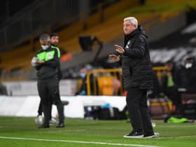 Steve Bruce, Manager of Newcastle United. (Photo by Stu Forster/Getty Images)