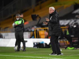 Steve Bruce, Manager of Newcastle United. (Photo by Stu Forster/Getty Images)