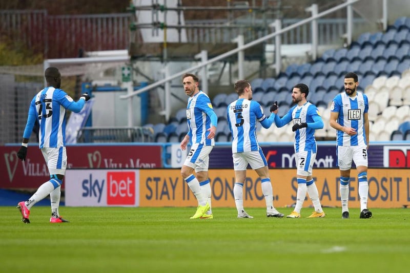 The Terriers are five points above Wednesday in the Championship table but recent form will be a concern for Carlos Corberan. Record: P7 W1 D2 L4 GD-4.