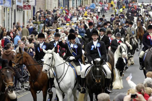 Principals from towns across the Borders also take part in Berwick's Riding of the Bounds.