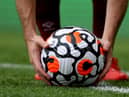 Premier League match ball. (Photo by George Wood/Getty Images)