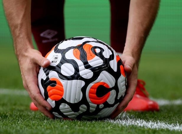 Premier League match ball. (Photo by George Wood/Getty Images)