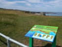 Visitors can find the new panel next to the England Coast Path on The Leas, just north of Souter Lighthouse.