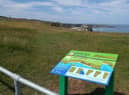 Visitors can find the new panel next to the England Coast Path on The Leas, just north of Souter Lighthouse.