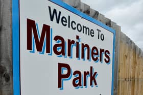 Mariners Park, the home of South Shields FC.