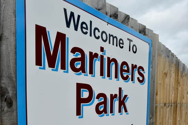 Mariners Park, the home of South Shields FC.