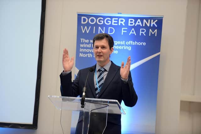 Mark Halliday, the Operations Director of Dogger Bank, is the son of a County Durham coal miner.