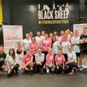 Members of Black Sheep Fitness Academy who took part in The Allan Stone Hour.