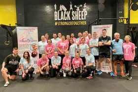 Members of Black Sheep Fitness Academy who took part in The Allan Stone Hour.