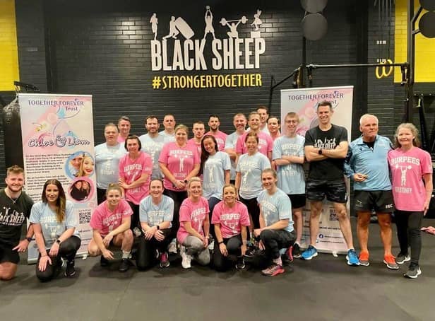 Members of Black Sheep Fitness Academy who took part in The Allan Stone Hour.