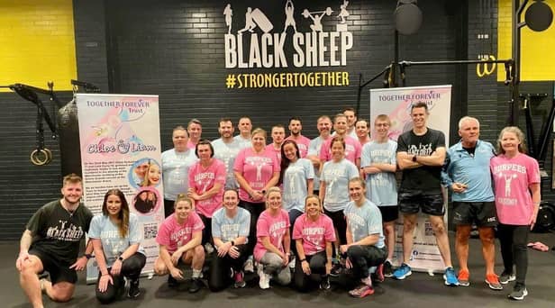 Members of Black Sheep Fitness Academy who took part in The Allan Stone Hour.