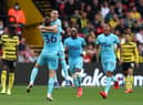 Sean Longstaff celebrating his goal against Watford in September (Photo by Alex Morton/Getty Images)