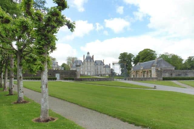 Balleroy chateau in Normandy