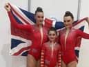 Chloe Heley, Ruby Oliver and Megan Neal won gold for Great Britain in Mexico in 2019.