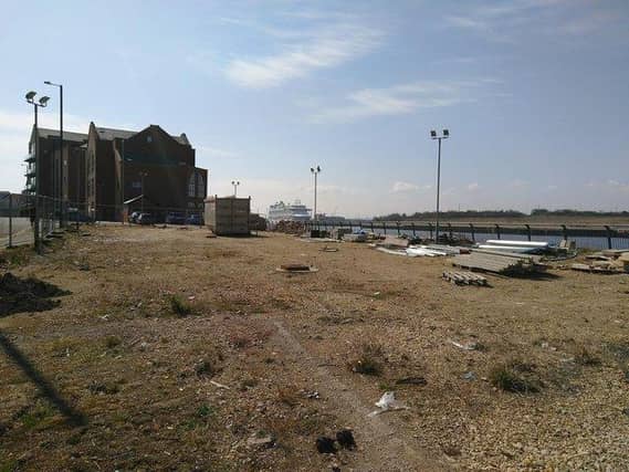 Apartments have already been built in the former riverside call centre building on land adjacent to the proposed development site.
