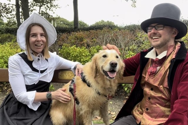 Pets2Impress  stages 'Scrooge', featuring some 20 hounds in the Dickens classic.:Pets2Impress  stages 'Scrooge'