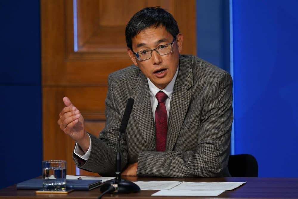 Professor Wei Shen Lim, chair of the Joint Committee on Vaccination and Immunisation. Photo Yui Mok/PA Wire