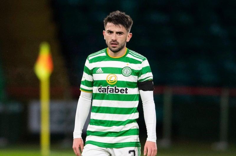 The Celtic left back has created 1.24 chances per game, with a total of 26 chances created over the season.