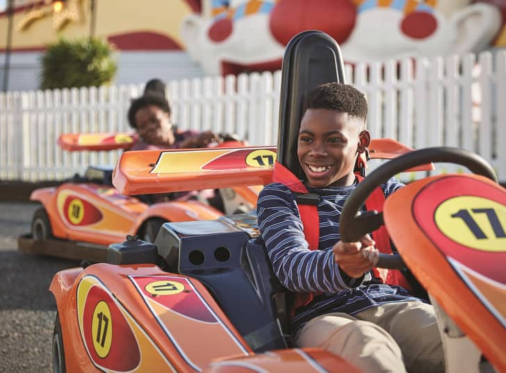 Find your inner racer at the Butlin's race track