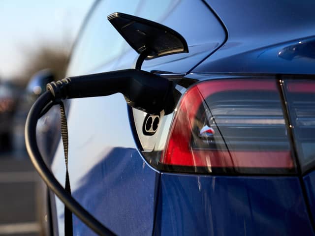 More electric cars registered.