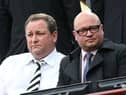 Newcastle United owner Mike Ashley and managing director Lee Charnley.