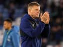 Eddie Howe at the final whistle.
