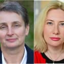 Jarrow MP Kate Osborne (left) and the MP for South Shields, Emma Lewell-Buck (right).