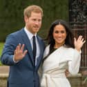 Prince Harry and Meghan Markle in the Sunken Garden at Kensington Palace, London, after the announcement of their engagement. Could their differences with other royals be settled with a pillow fight on a greased up log over a vat of sludge? Only time will tell.