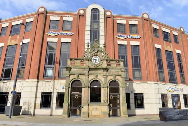 The Hays Travel headquarters is in Keel Square in Sunderland.