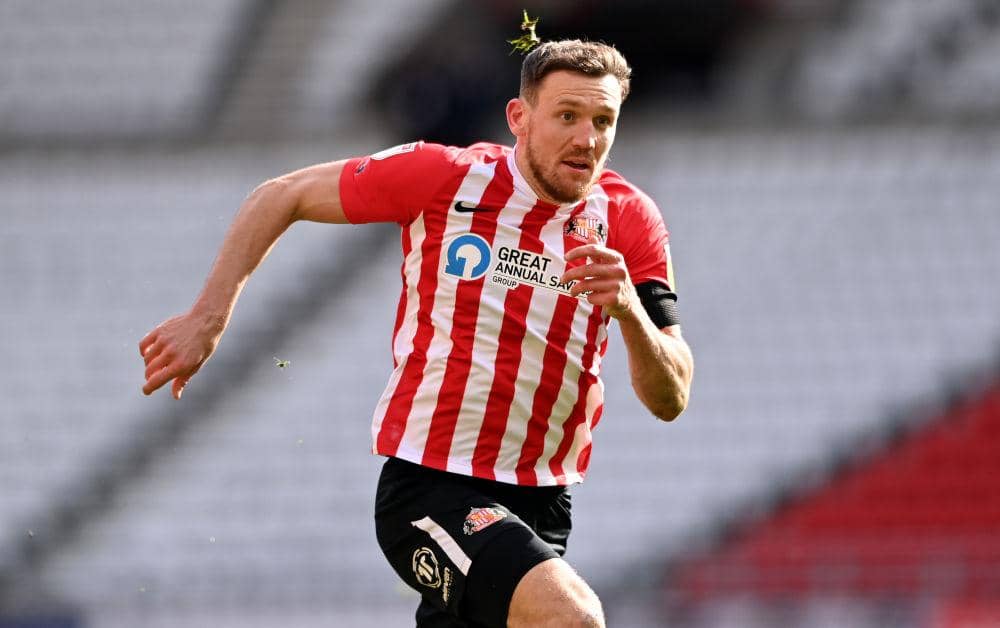 Sunderland player Charlie Wyke is attracting interest from the Championship (Photo by Stu Forster/Getty Images)