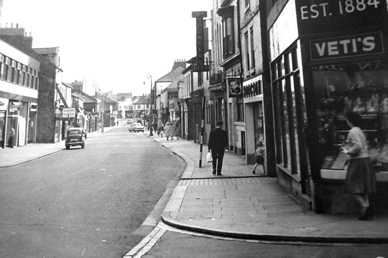 Old Crowtree Road in 1961. Photo: Bill Hawkins.