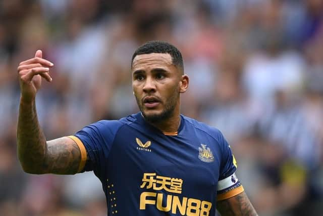 Newcastle United captain Jamaal Lascelles (Photo by Stu Forster/Getty Images)