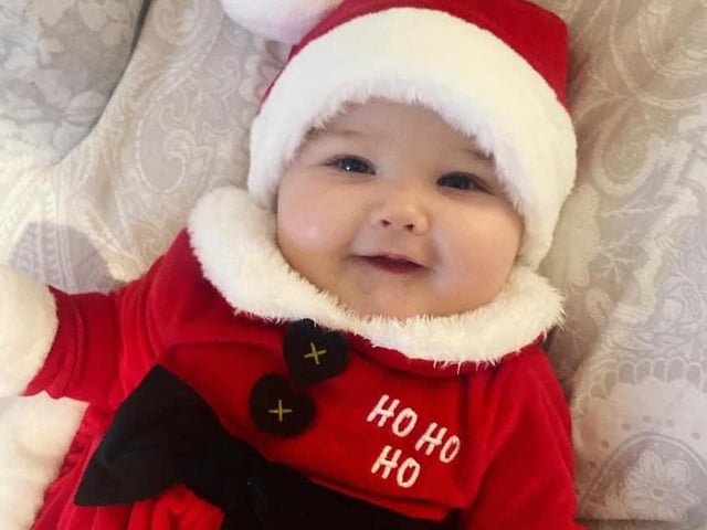 Four-month-old Ella. Picture: Kat Eastman