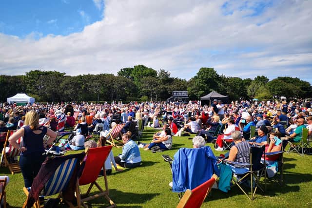 A previous Proms in the Park event in South Tyneside.