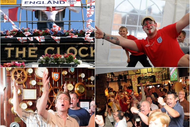 You can't beat an England-Germany match for drama - but are you pictured?