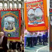 The three colliery banners are due to be paraded at the first Big Meeting since 2019