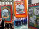 The three colliery banners are due to be paraded at the first Big Meeting since 2019